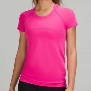 RARE 🍋LULULEMON🍋 Swiftly Tech 2.0 Short Sleeve Top 6 Sonic Pink